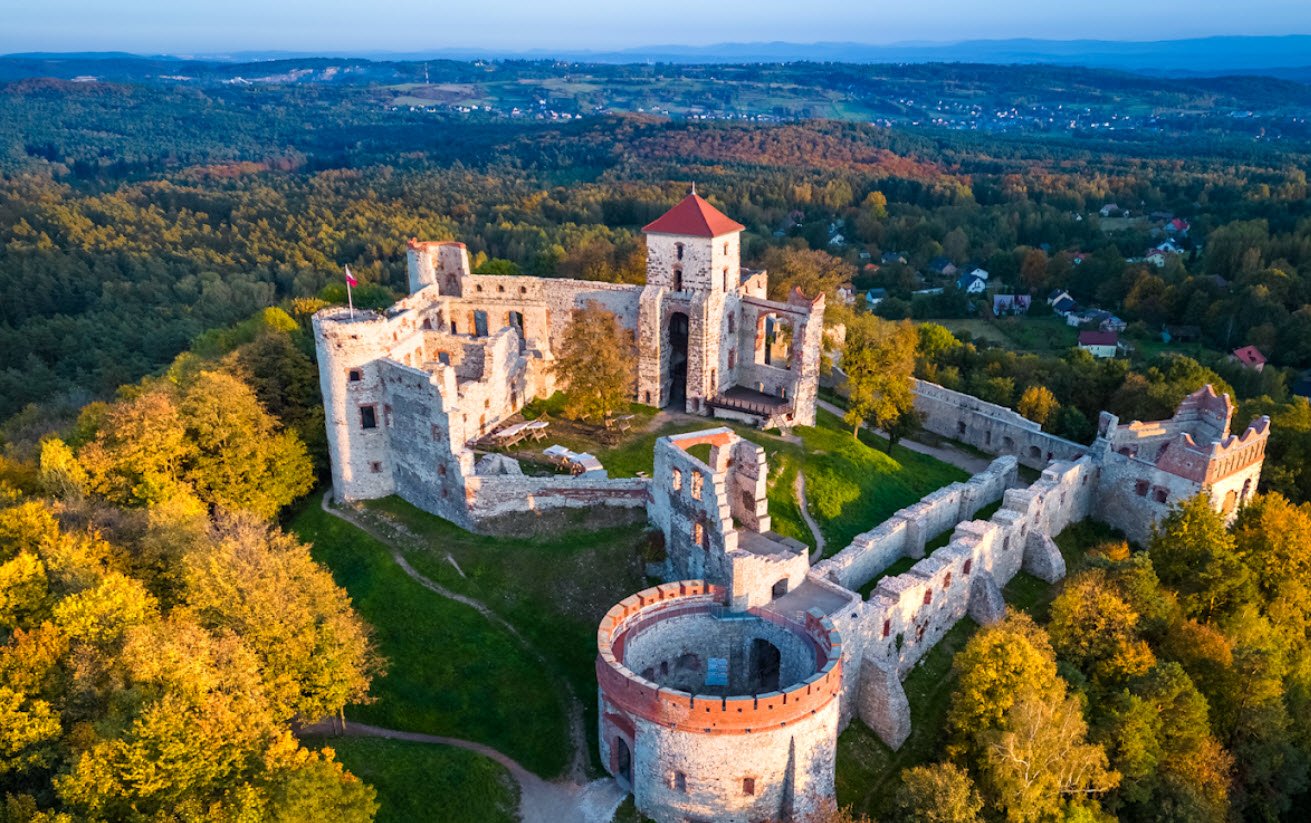 Zamek Tenczyn w Rudnie, Poland